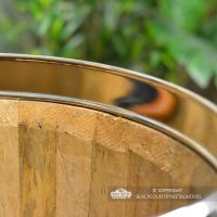 Close-up if the Inside of the Umbrella Stand Close-up if the Inside of the Umbrella Stand