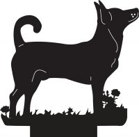 Portuguese Podengo Pequeno Dog Weathervane