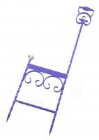 Lilac Boot scraper with handle