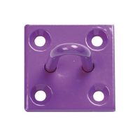 Purple Wall Chain Staple Plate For Chain