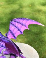 Purple wyrmling wing