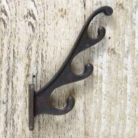Quad Hook Iron Coat Hook