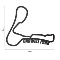 Cadwell Park Race Track Wall Art Dimensions 