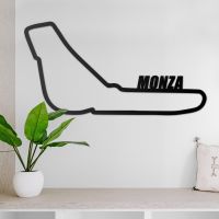 Monza Race Track Wall Art in Situ in the Sitting Room