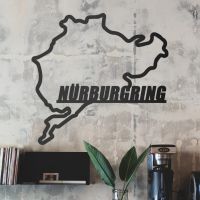 Nürburgring Race Track Wall Art in Situ Nürburgring Race Track Wall Art in Situ