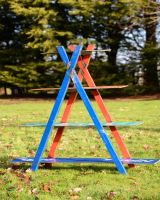 ‘Summit" Upcycled Oil Drum Shelving Unit main image