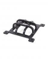 Raised Door Grill Finished in Black Raised Door Grill Finished in Black