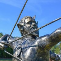 Close-Up of Brushed Gold Finish Close-Up of Brushed Gold Finish