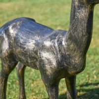 Close-Up on Gold Cast Aluminium Finish Close-Up on Gold Cast Aluminium Finish