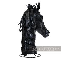 Horse Head Sculpture Made From Recycled Car Tyres Horse Head Sculpture Made From Recycled Car Tyres