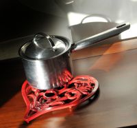 Trivet - Heavy Duty V3 Heart - Red