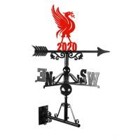 Liver Bird Weathervane Finish in a Red Finish