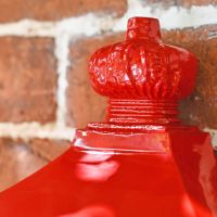 Ornate Design on the Top of the Post Box Ornate Design on the Top of the Post Box
