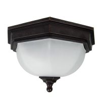 Redland Traditional Flush Ceiling Lantern in Bronze Redland Traditional Flush Ceiling Lantern in Bronze