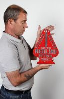 Redline petrol badge