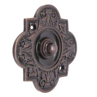 Burnished Copper Old Fashioned Bell Push