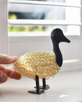 Scale image of recycled metal art sculpture