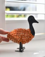 Scale image of recycled metal art sculpture