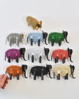 Scrap metal art sculptures all colours