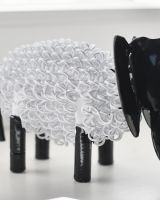 Close up of body detail on recycled metal art sculpture Close up of body detail on recycled metal art sculpture