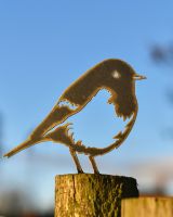 Robin Fence Topper - Black & Gold