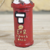 Close-up of the Red Postbox