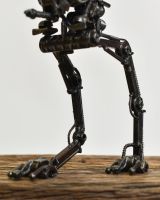 Recycled Metal Legs On Ornament 