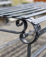 Close-Up of Black Powder Coated Finish Close-Up of Black Powder Coated Finish