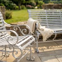 Robust "Chatham" One & Three Seater Park Bench Set - Grey Digital illustration Robust "Chatham" One & Three Seater Park Bench Set - Grey Digital illustration