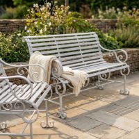 Robust "Chatham" One & Three Seater Park Bench Set - Grey Digital illustration Robust "Chatham" One & Three Seater Park Bench Set - Grey Digital illustration