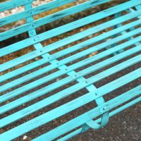 Robust "Chatham" One & Two Seater Park Bench Combo - Green Digital Illustration Seat close up