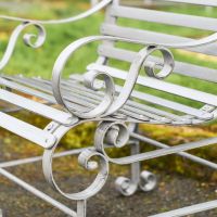 Robust "Chatham" One & Two Seater Park Bench Combo - Grey Digital Illustration Close up Robust "Chatham" One & Two Seater Park Bench Combo - Grey Digital Illustration Close up