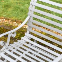 Robust "Chatham" One & Two Seater Park Bench Combo - Grey Digital Illustration Close up 2