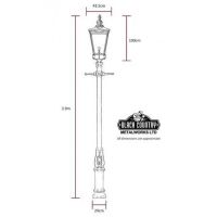 Rochester High Mast Column And Lantern Dimensions