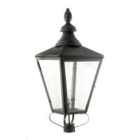 Black Rochester Lantern on the Lamp Post