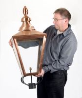 Scale shot of Copper Lantern