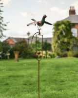 Pheasant Metal Rocking Garden Spike