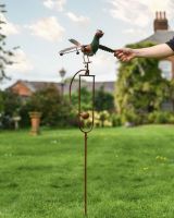 Scale image of Pheasant Metal Rocking Garden Spike