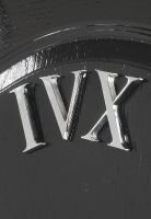 3" Bright Chrome Roman Numerals - Face fix 3" Bright Chrome Roman Numerals - Face fix