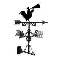 Rooster & Cone Weathervane in Full 