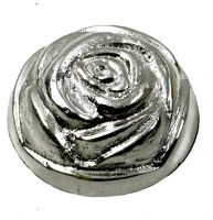 35MM Solid Brass English Rose Motif