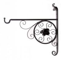 "Rose Wheel" Hanging Basket Bracket