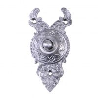 Satin Chrome Bell Push Satin Chrome Bell Push