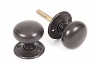 Round Bronze Door Knob Set Round Bronze Door Knob Set