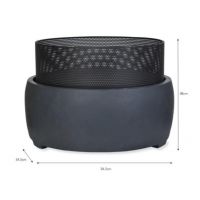 Round Mesh Fire Pit & Wood Burner Measurements