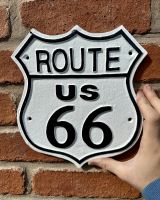 Cast Iron "Route 66" Wall Sign