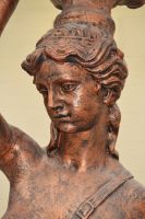 Royal Colonial Opulence Lady Lamp Post Royal Colonial Opulence Lady Lamp Post