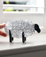 Scale image of scrap metal art sculpture