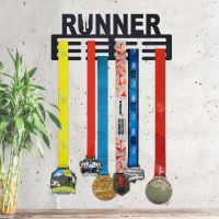 Running Medal Hanger in Black 