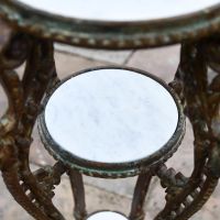 Close up of tiered table aspect  Close up of tiered table aspect